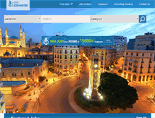 Tablet Screenshot of hirelebanese.com